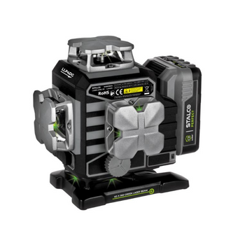 Stalco Perfect Laser Krzyżowy 4D LLP4DG Zielony