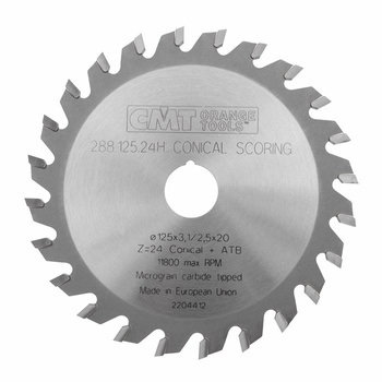 CMT Podcinak trapezowy 125mm(20) Z-24 K-3,4-4,2mm Typ.288