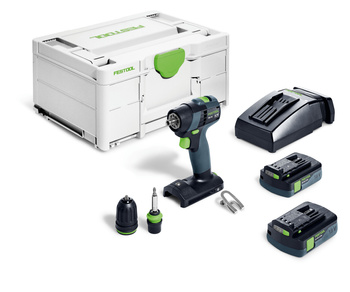 Festool Akumulatorowa wiertarko-wkrętarka TXS 18 C 3,0-Plus