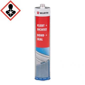 Wurth Klej i Szczeliwo K+D kolor biały 300 ml – Klej Strukturalny Bond + Seal