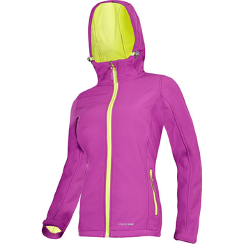 KURTKA SOFTSHELL FIOLET DAMSKA ROZM. L