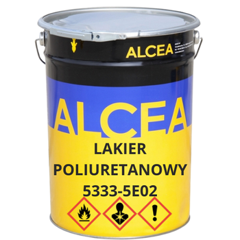 ALCEA 5333-5E02 – Poliuretanowy lakier nawierzchniowy biały mat 20 GL (kalibrowalny)
