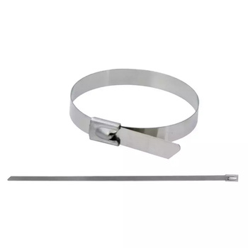 DEDRA Stalowe opaski zaciskowe, 4.6x680mm, SS304, 20szt.