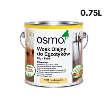 OSMO WOSK BEZBARWNY DO EGZOTYKÓW 0,75L