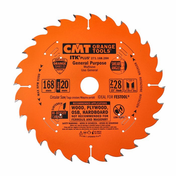 271.168.28H Piła ITK D=168 F=20 Z=28N   K=1,8/1,2                                                   