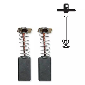 DEDRA Szczotki elektrografitowe do A140010, A140020, DED7930