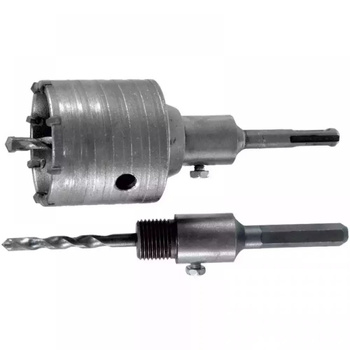 DEDRA Wiertło koronkowe 80mm HM z SDS+i HEX