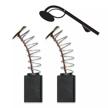 DEDRA Szczotki elektrografitowe do DED7743