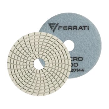 FERRATI Pad polerski 100mm №400 VELCRO