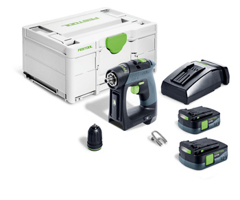 Festool Akumulatorowa wiertarko-wkrętarka CXS 12 2,5-Plus