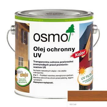 Osmo Olej Ochronny UV 428- Cedr 2.5L