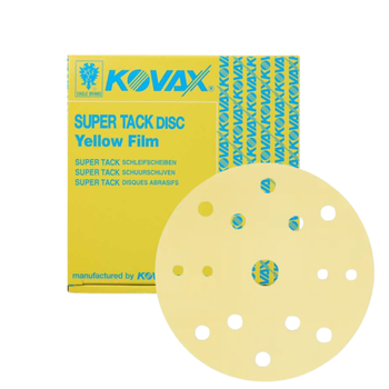 Kovax YELLOWFILM Krążek  ścierny P1500 do szlifierki 152mm na rzep