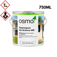 OSMO IMPREGNAT ZEWNĘTRZNY DO DREWNA WR BEZBARWNY 0,75L