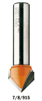 CMT Frez bruzdujący (90Â°) D-12,7mm I-12,7mm A-90Â° L-44,5mm S-8mm Typ.915
