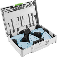 Festool Systainer³ na materiały ścierne SYS-STF DELTA GR-Set Granat