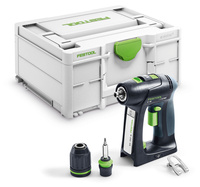 Festool Akumulatorowa wiertarko-wkrętarka C 18-Basic
