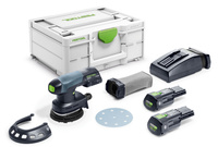 Festool Akumulatorowa szlifierka mimośrodowa ETSC 125 3,0 I-Plus