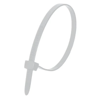 DEDRA Nylonowe opaski zaciskowe białe 4,8x300mm (100szt.)