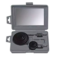 DEDRA Otwornice puszkowe do drewna,9szt.