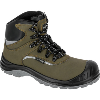 TRZEWIKI NUBUKOWE ZIEL-CZARNE S3 R 46