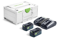 Festool Zestaw energii SYS 18V 2x5,0/TCL 6 DUO