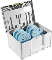 Festool Systainer³ na materiały ścierne SYS-STF D150 GR-Set Granat