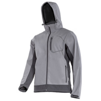 Lahti Pro Kurtka SOFTSHELL z kapturem szara rozmiar L CE
