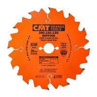 CMT Piła do cięcia wzdłużnego do elektronarzędzi 160mm(20) Z-12 Typ.290