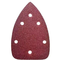 DEDRA Papier ścierny Delta 60gr, 140x140x80mm, rzep, kpl 5szt