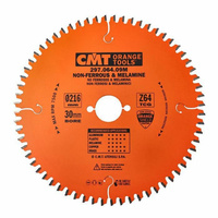 CMT Piła do materiałów nieżelaznych oraz płyt laminowanych 216mm(30) Z-64 Typ.296-297