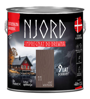NJORD IMPREGNAT DO DREWNA 0.75L– ŁÓDŹ WIKINGÓW