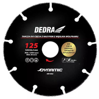 DEDRA Tarcza do cięcia drewna, tworzyw sztucznych 230mm/22,2