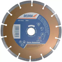 Tarcza diamentowa segmentowa do meteriałów budowlanych DEDRA H1107 125mmx22,2mm