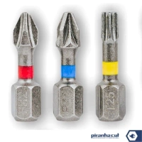 PiranhaCut Bit udarowy końcówka T10 Torx IMPACT 25mm