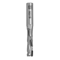 Frez diamentowy CMT DTA Z1+1 Ø12 I=45 L=90 S=12 RH | 5PCD+1HM | H2,5 | 2-spiralny | Korpus: stal
