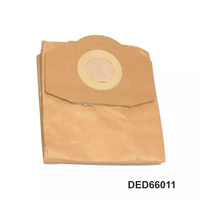 Worki zapasowe papierowe pionowe DEDRA DED66011 30L, 5 szt. pasuje do DED6601